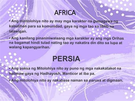 mitolohiya ng africa|Grade 10 Filipino Modyul: Mitolohiya mula sa Africa (Panitikan ng .
